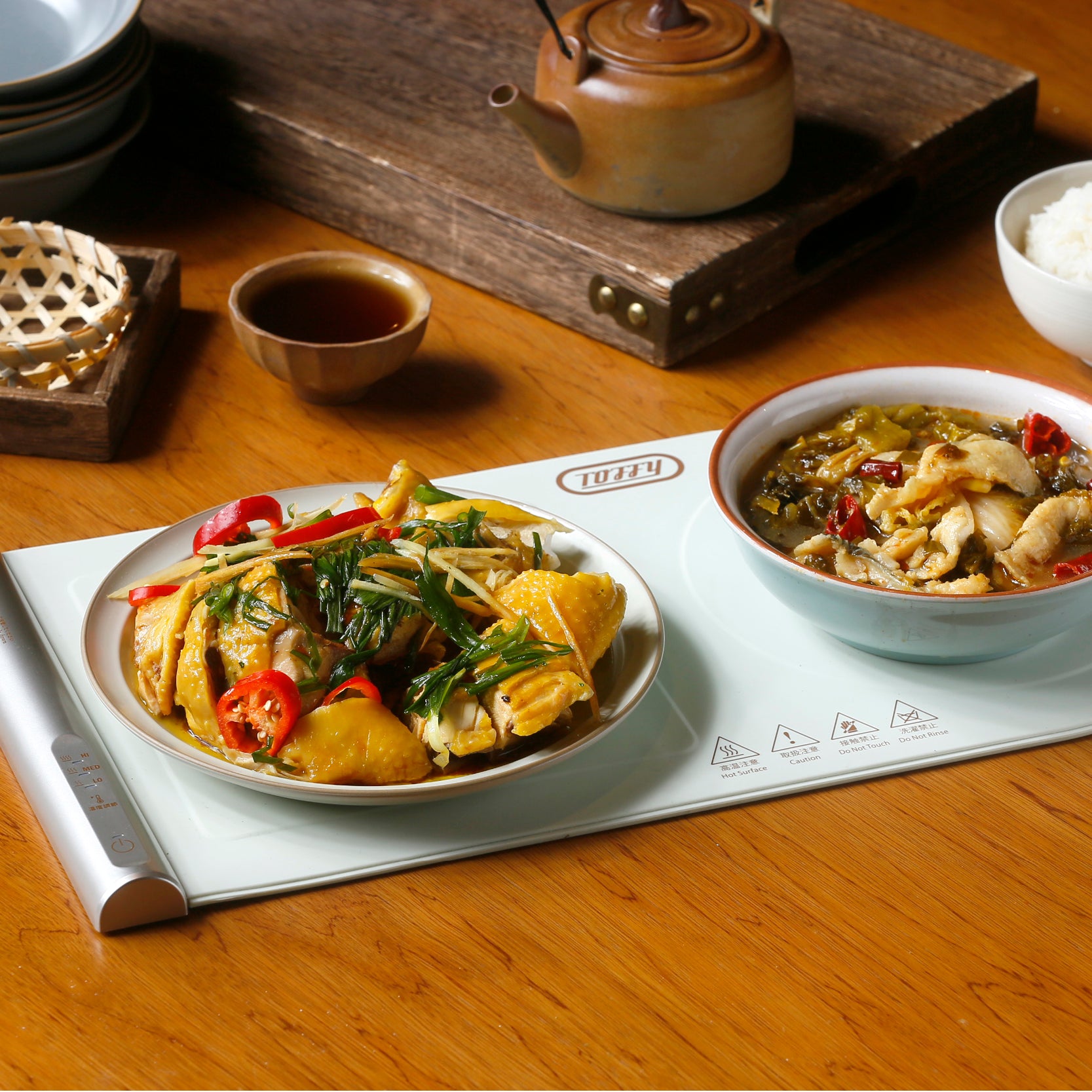 Toffy Multi-Function Warming Mat 多功能保溫墊 (2個發熱範圍) K-TWM2-AW