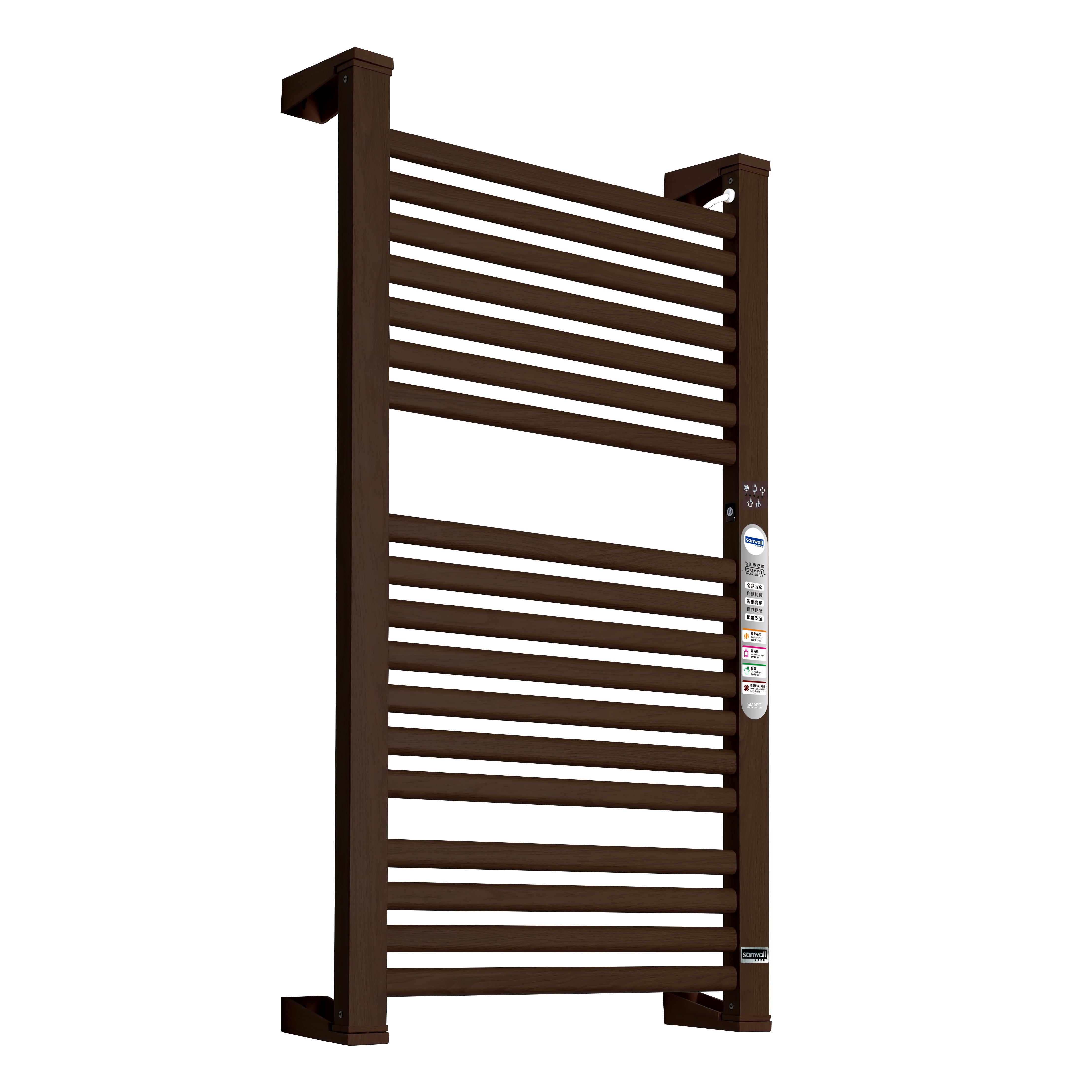Sanwall Smart Clothes Dryer 18Bars (Wood Grain)