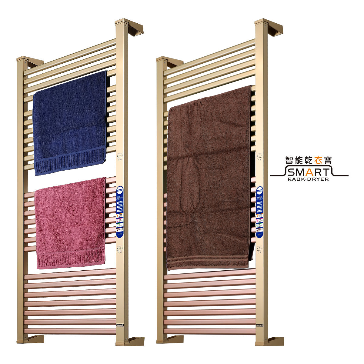 Sanwall Smart Rack Dryer Towel Warmer 25Bars