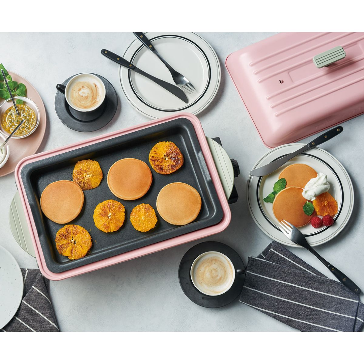récolte Home BBQ 日式電熱鍋 Home BBQ RBQ-1(R)/(PK)/(G)
