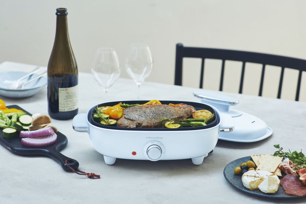 récolte Home BBQ 2Ways Grill 日式雙面電烤爐 RBQ-HK21(CB)
