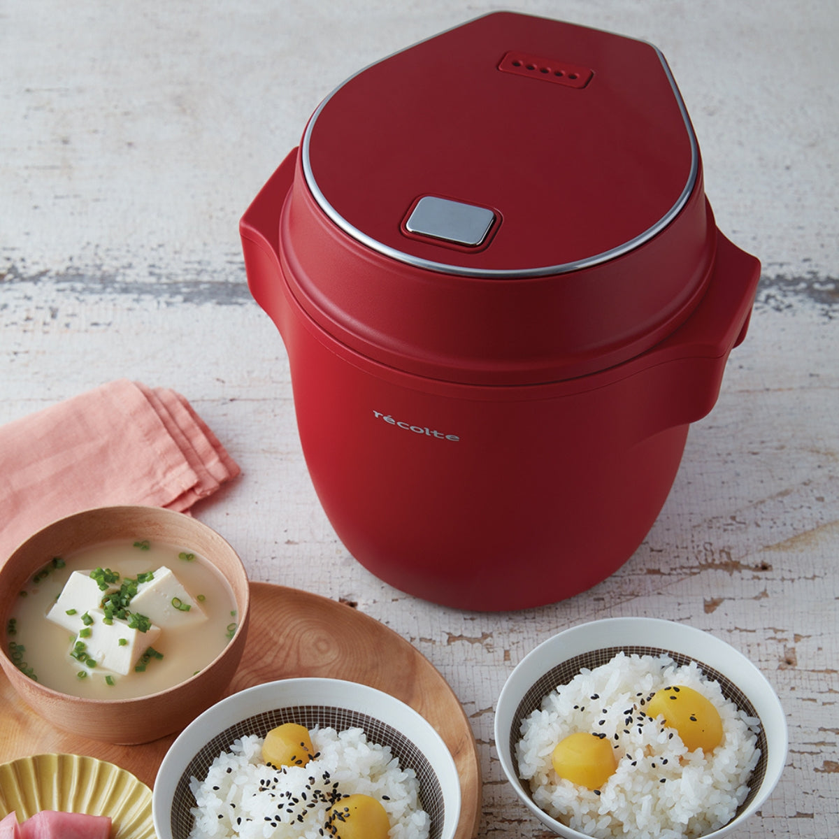 récolte Compact Rice Cooker 日式電子鍋 RCR-1(R)