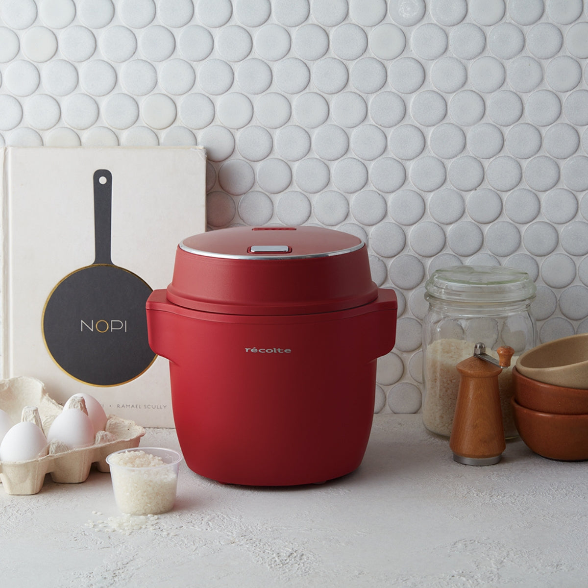 récolte Compact Rice Cooker 日式電子鍋 RCR-1(R)
