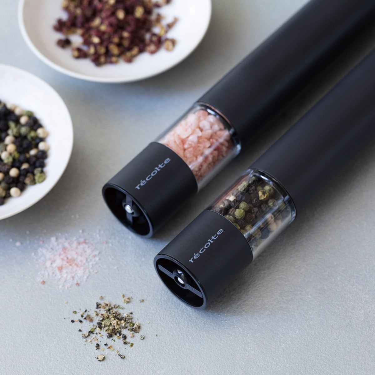 récolte Salt & Pepper Mill Mini 電動研磨器 RMM-1(GY)