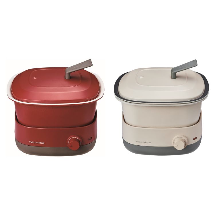 récolte POT DUO carré 日式小電鍋 RPD-4-(W)/(R)