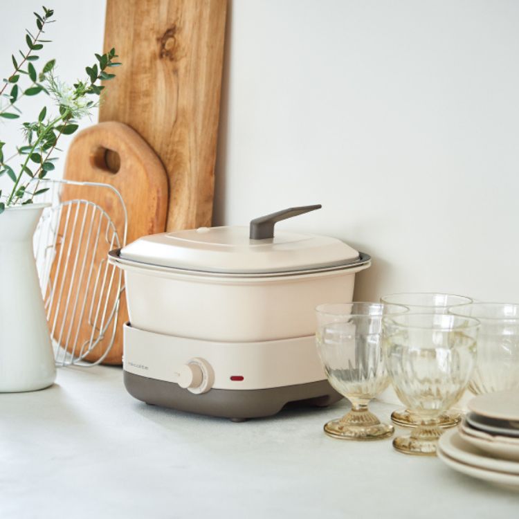 récolte POT DUO carré 日式小電鍋 RPD-4-(W)/(R)