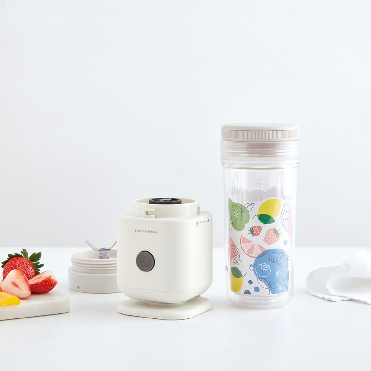 【New arrival】 récolte Solo Blender Ciel RSB-4(PK)/(W)