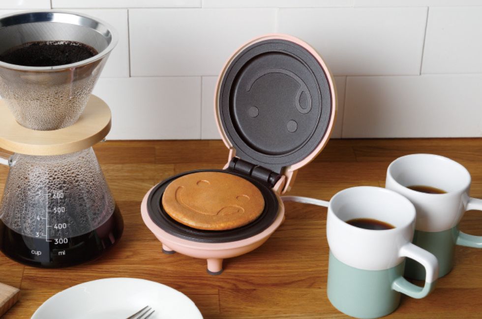 récolte Smile Baker Mini – Pink 微笑鬆餅機 - 粉紅色 RSM-2(PK)