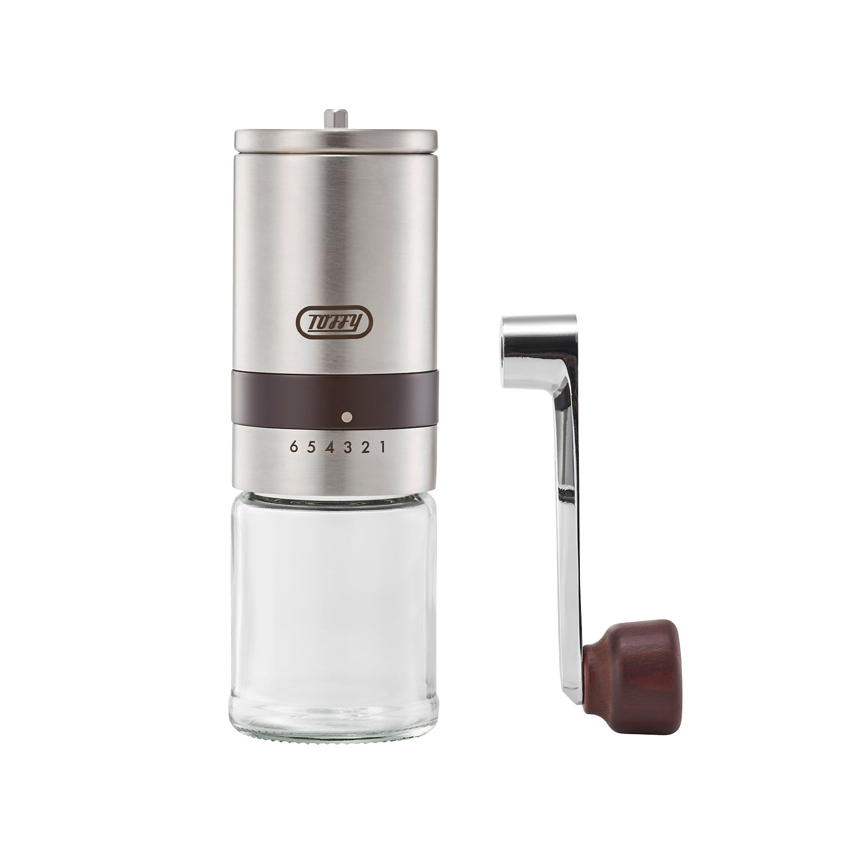 Toffy Hand Ceramic Coffee Mill 陶瓷手搖磨豆機 K-KU10-SV
