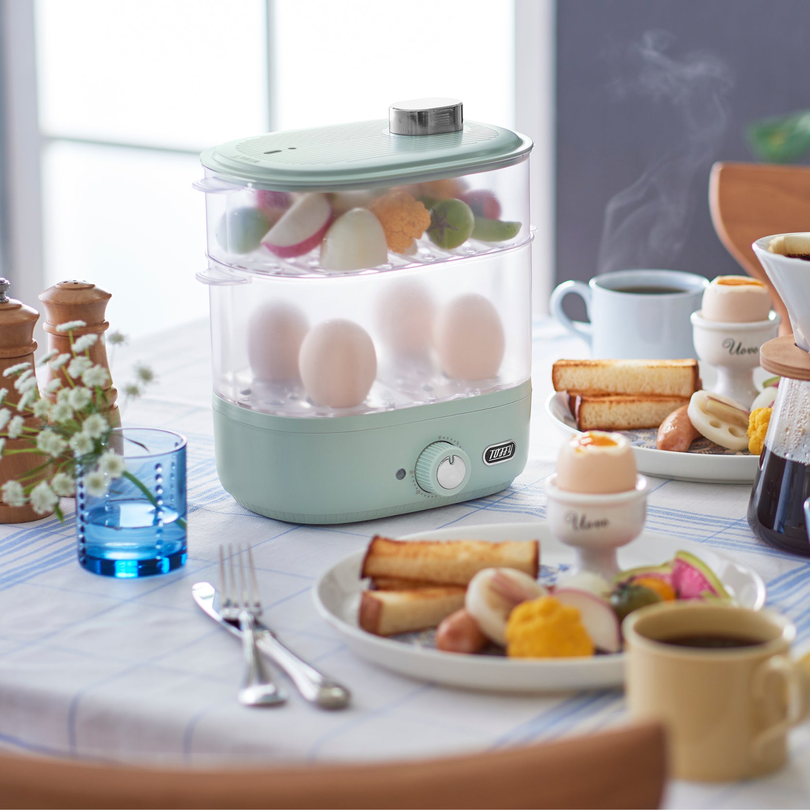 Toffy Compact Food Steamer 電蒸鍋 K-FS1-PA