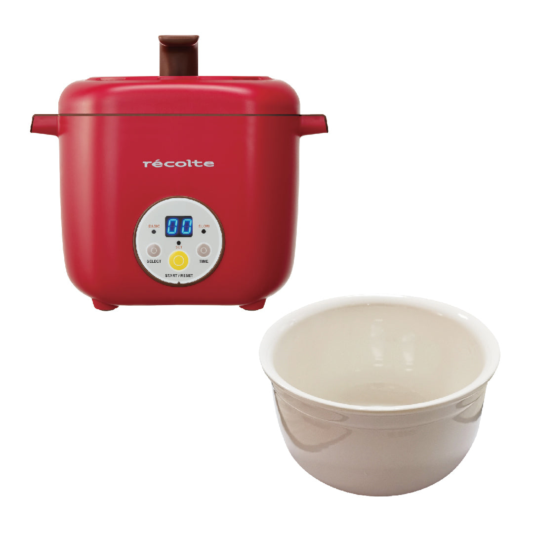 récolte Healthy CotoCoto 日式電飯煲 - 陶瓷內膽 RHC-1C(R)