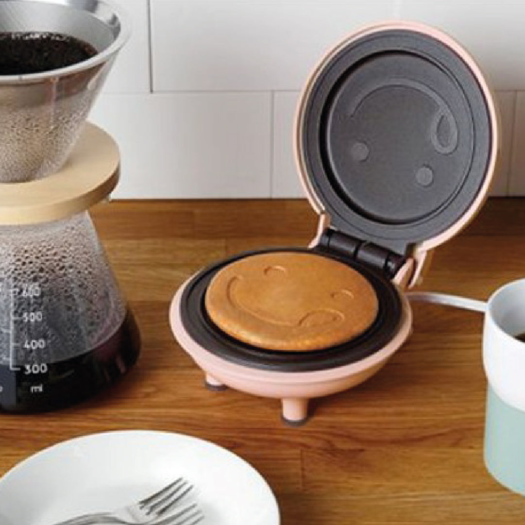 récolte Smile Baker Mini – Pink 微笑鬆餅機 - 粉紅色 RSM-2(PK)