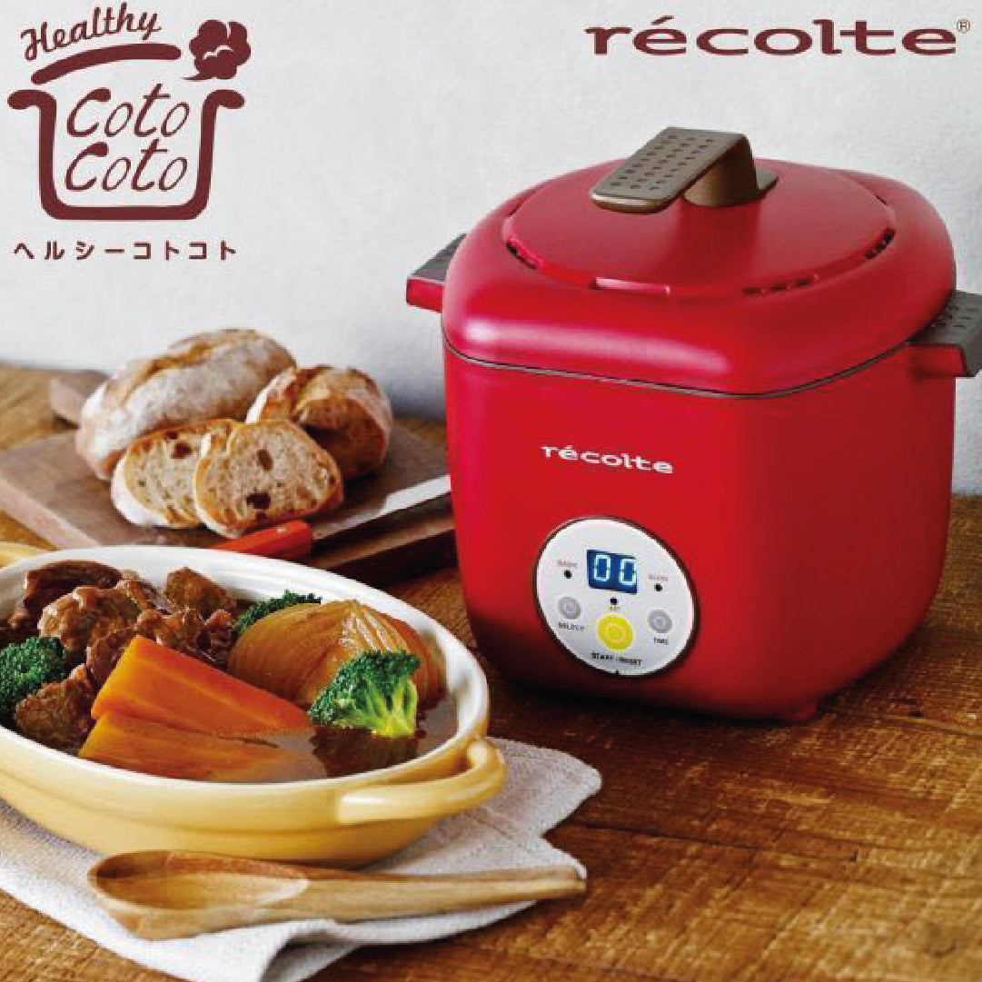 récolte Healthy CotoCoto 日式電飯煲 - 陶瓷內膽 RHC-1C(R)