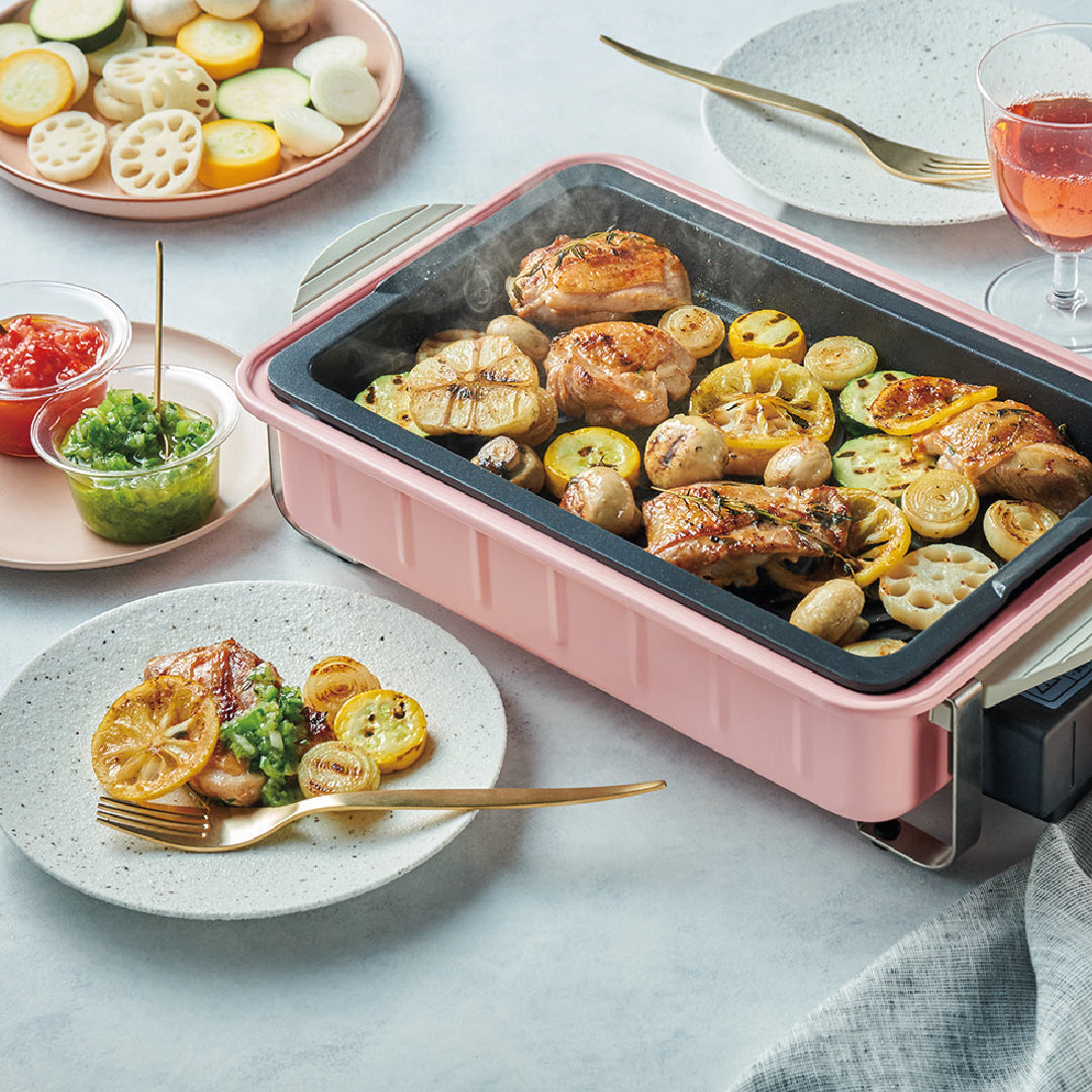 récolte Home BBQ 日式電熱鍋 Home BBQ RBQ-1(R)/(PK)/(G)
