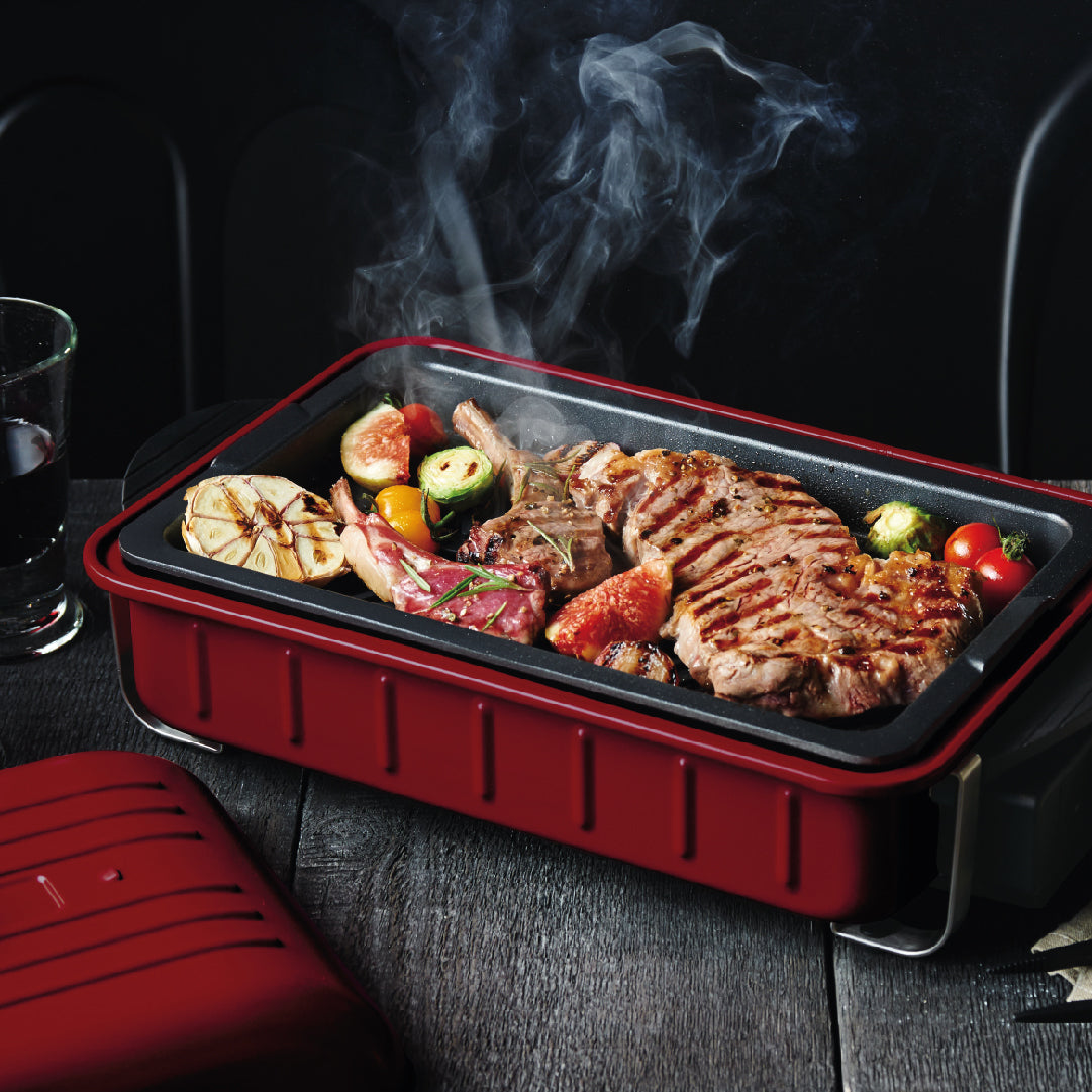 récolte Home BBQ 日式電熱鍋 Home BBQ RBQ-1(R)/(PK)/(G)