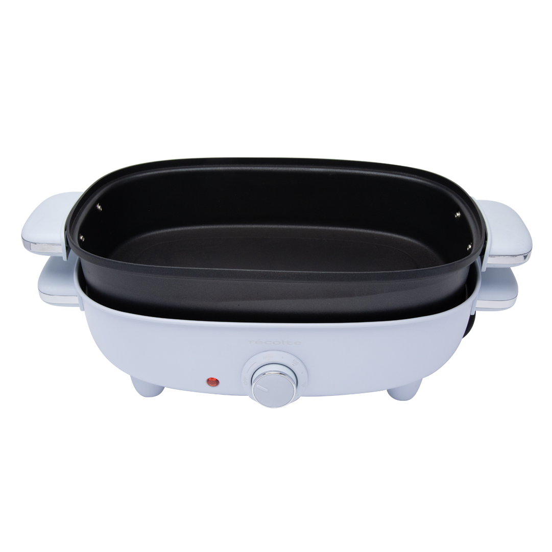 récolte Home BBQ 2Ways Grill 日式雙面電烤爐 + 火鍋盤 RBQ-HK21(CB)+HP