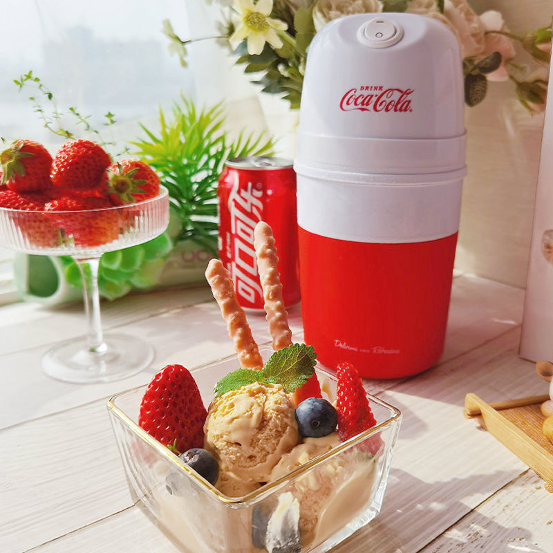 Coca-Cola Mini Ice-Cream Maker 可口可樂迷你雪糕機 FFT100
