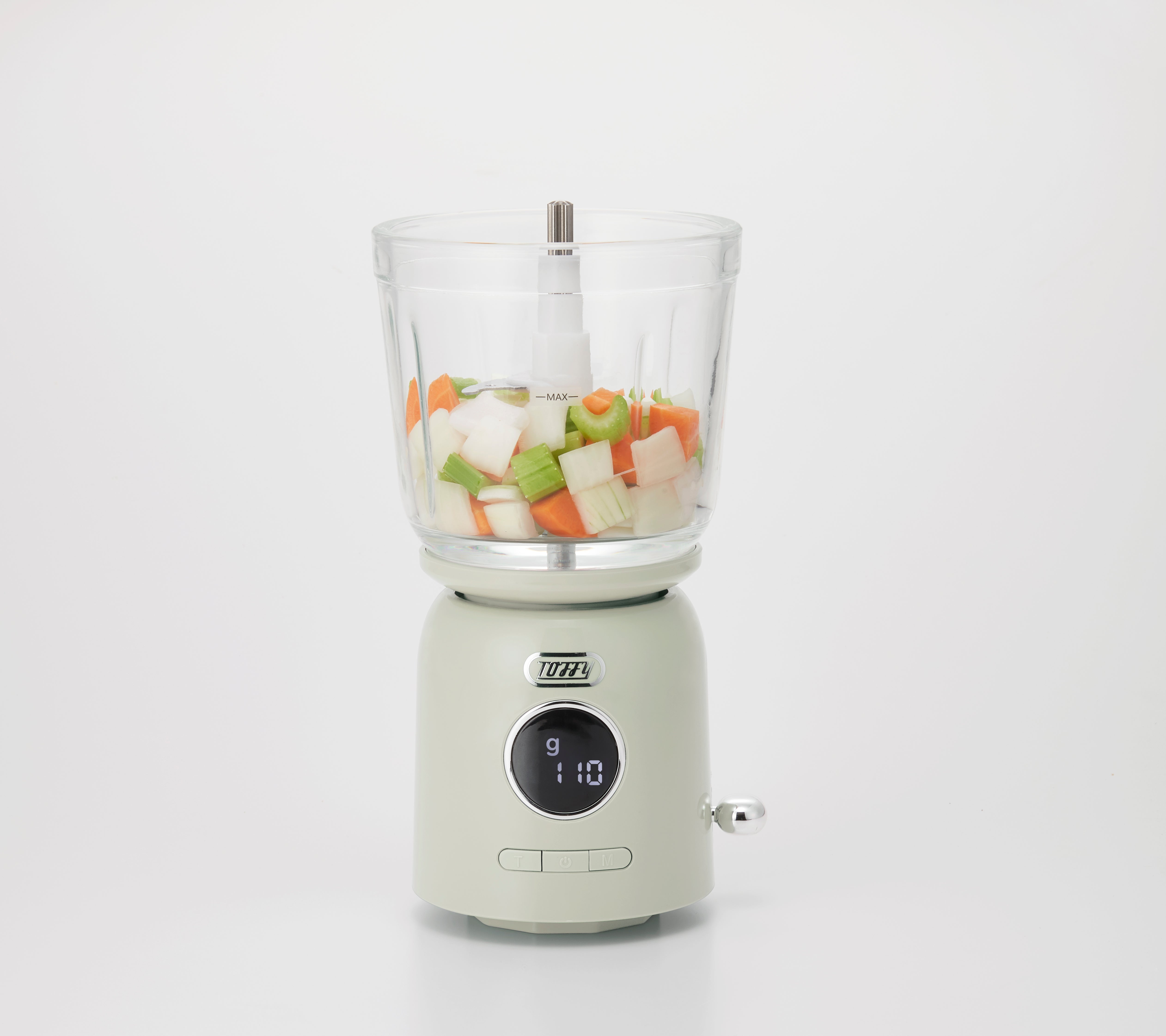 Toffy Rechargeable Weigh + Multi Food Processor 多功能無線秤重食物料理機 K-CH2-PA/ K-CH2-AW