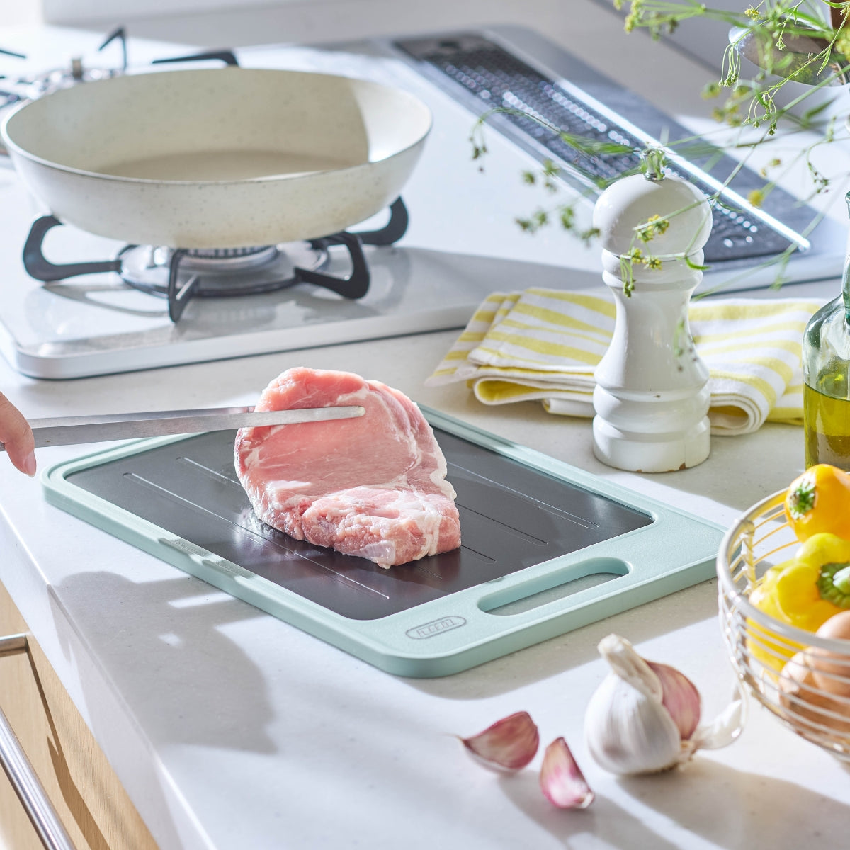 Toffy Defrosting & Antibacterial Cutting Board 解凍抗菌砧板 K-KU24
