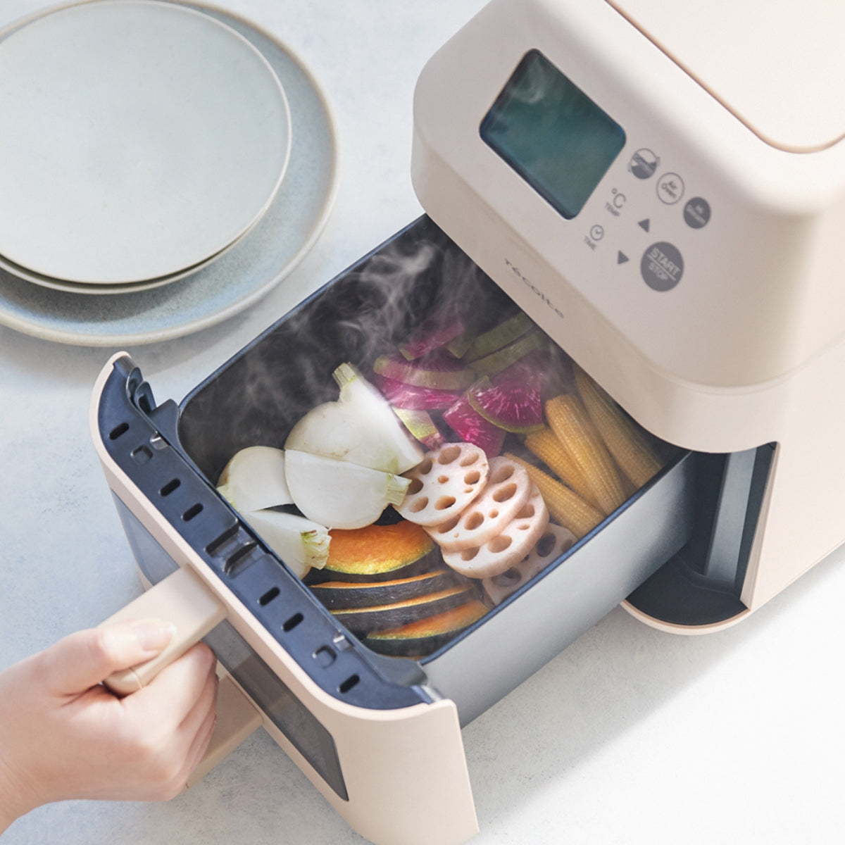 New Arrival】récolte Hi Steam Air Oven 蒸氣氣炸鍋 RAO-3