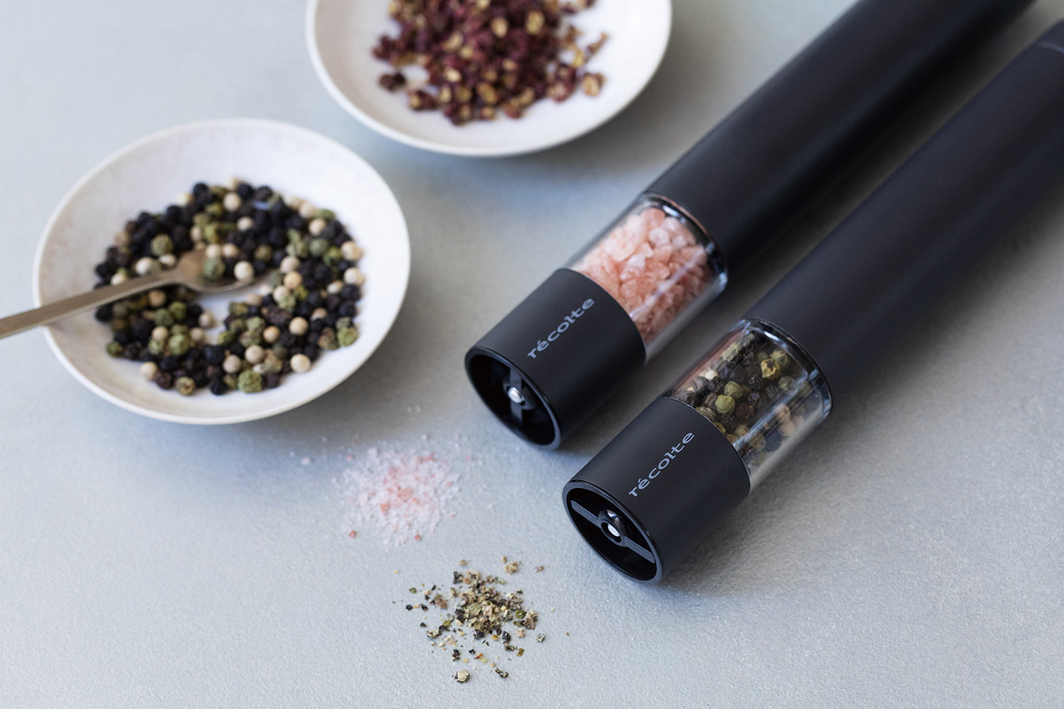 récolte Salt & Pepper Mill Mini 電動研磨器 RMM-1(GY)