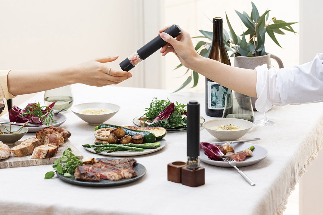 récolte Salt & Pepper Mill Mini 電動研磨器 RMM-1(GY)