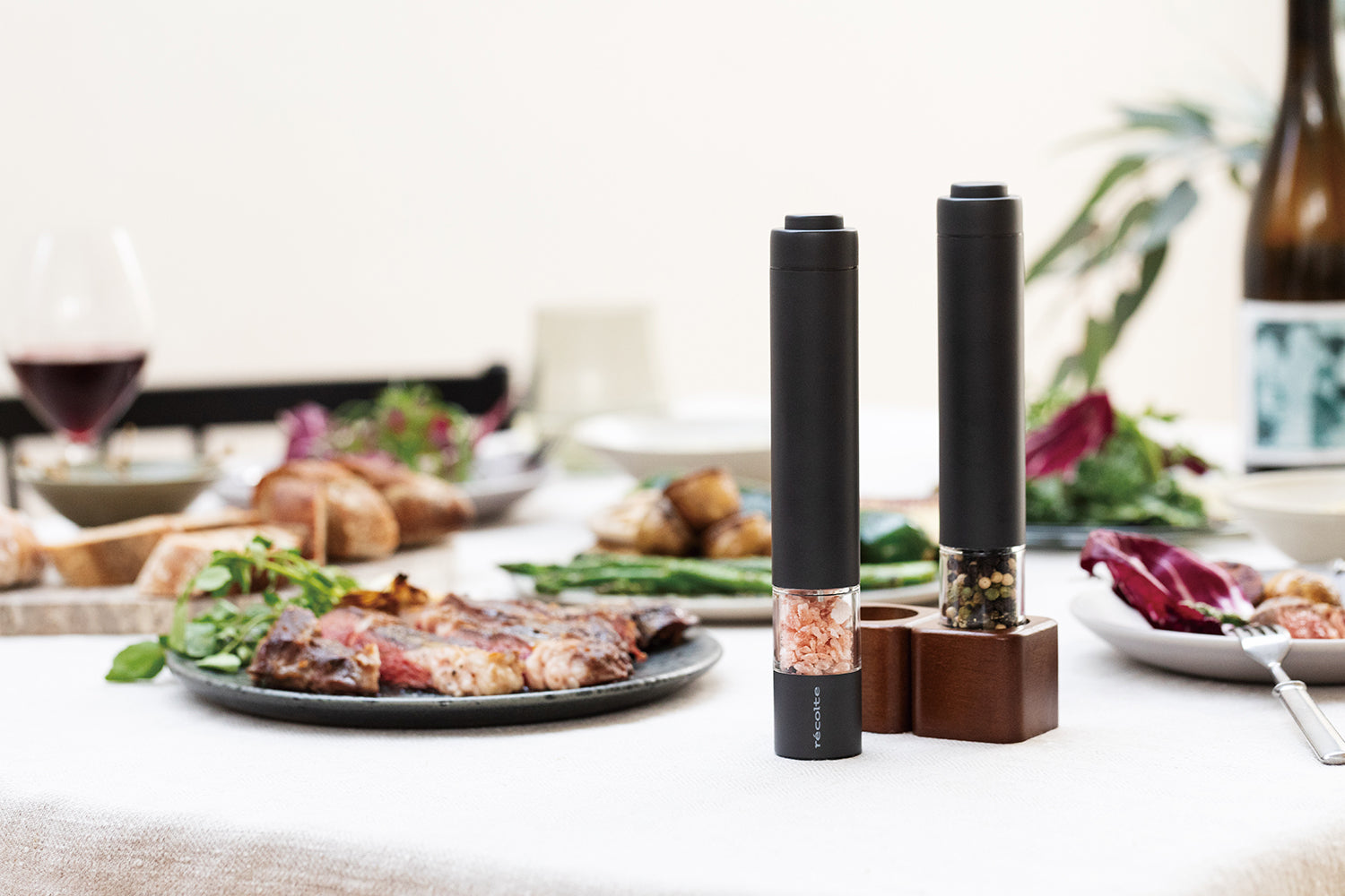 récolte Salt & Pepper Mill Mini 電動研磨器 RMM-1(GY)