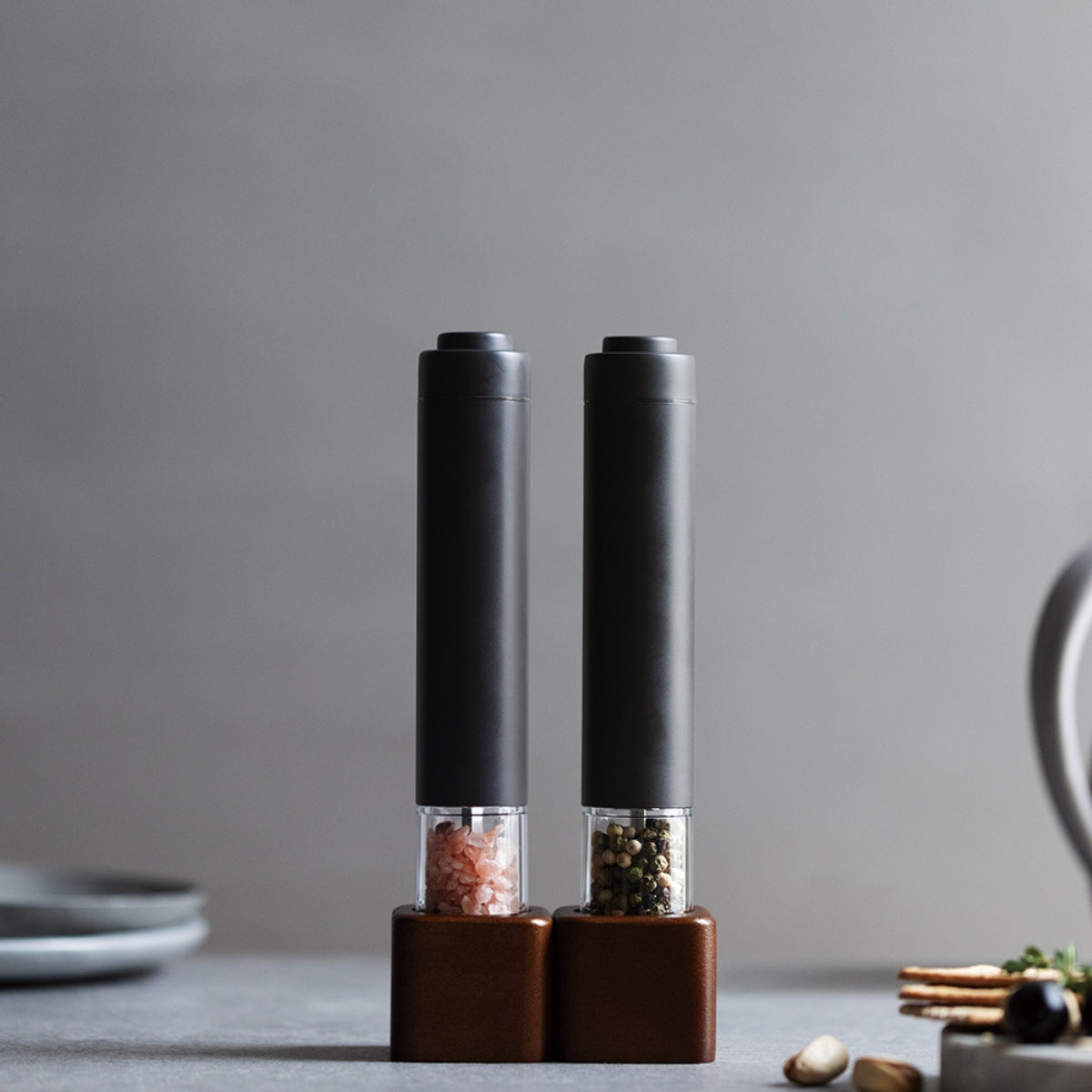 récolte Salt & Pepper Mill Mini 電動研磨器 RMM-1(GY)