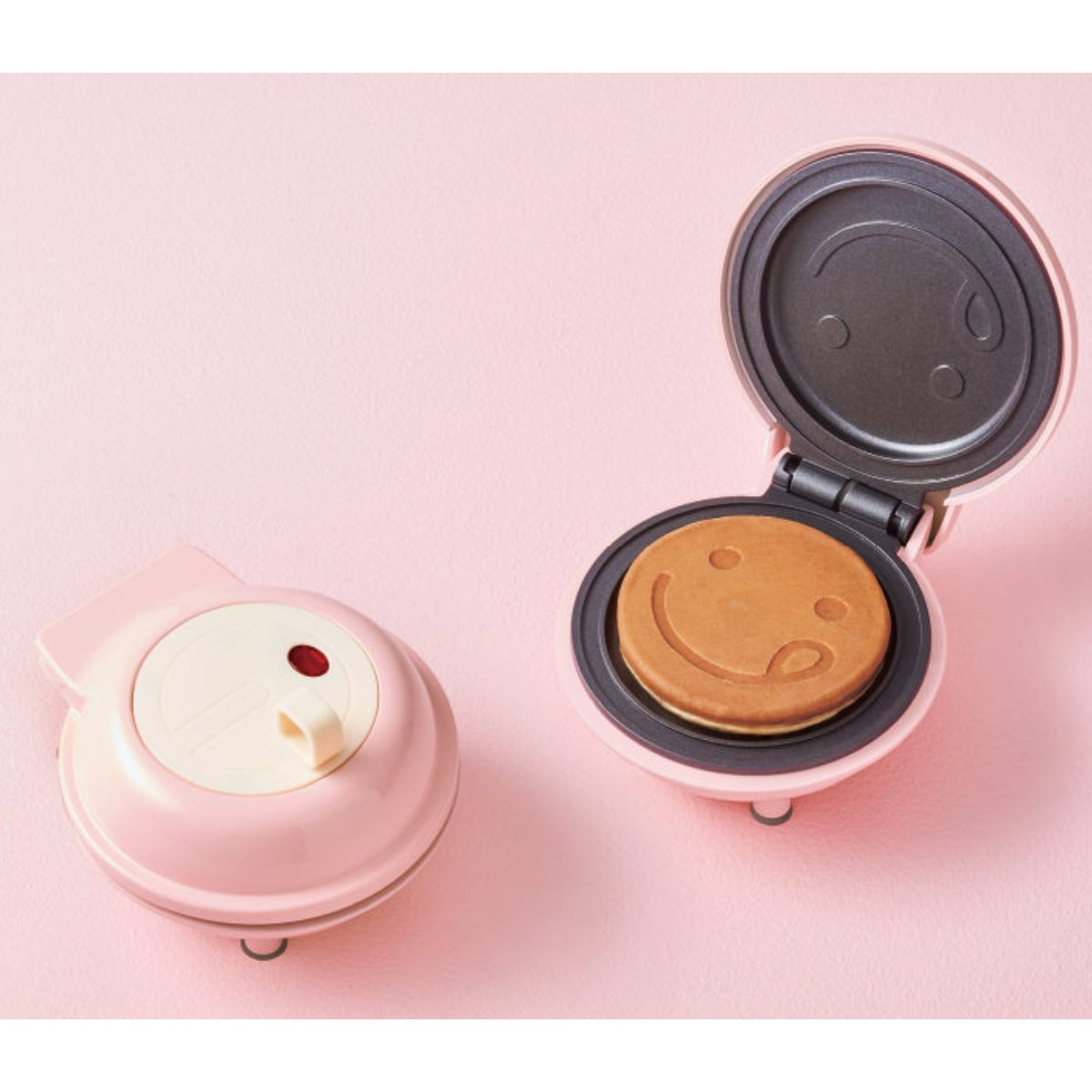 récolte Smile Baker Mini – Pink 微笑鬆餅機 - 粉紅色 RSM-2(PK)