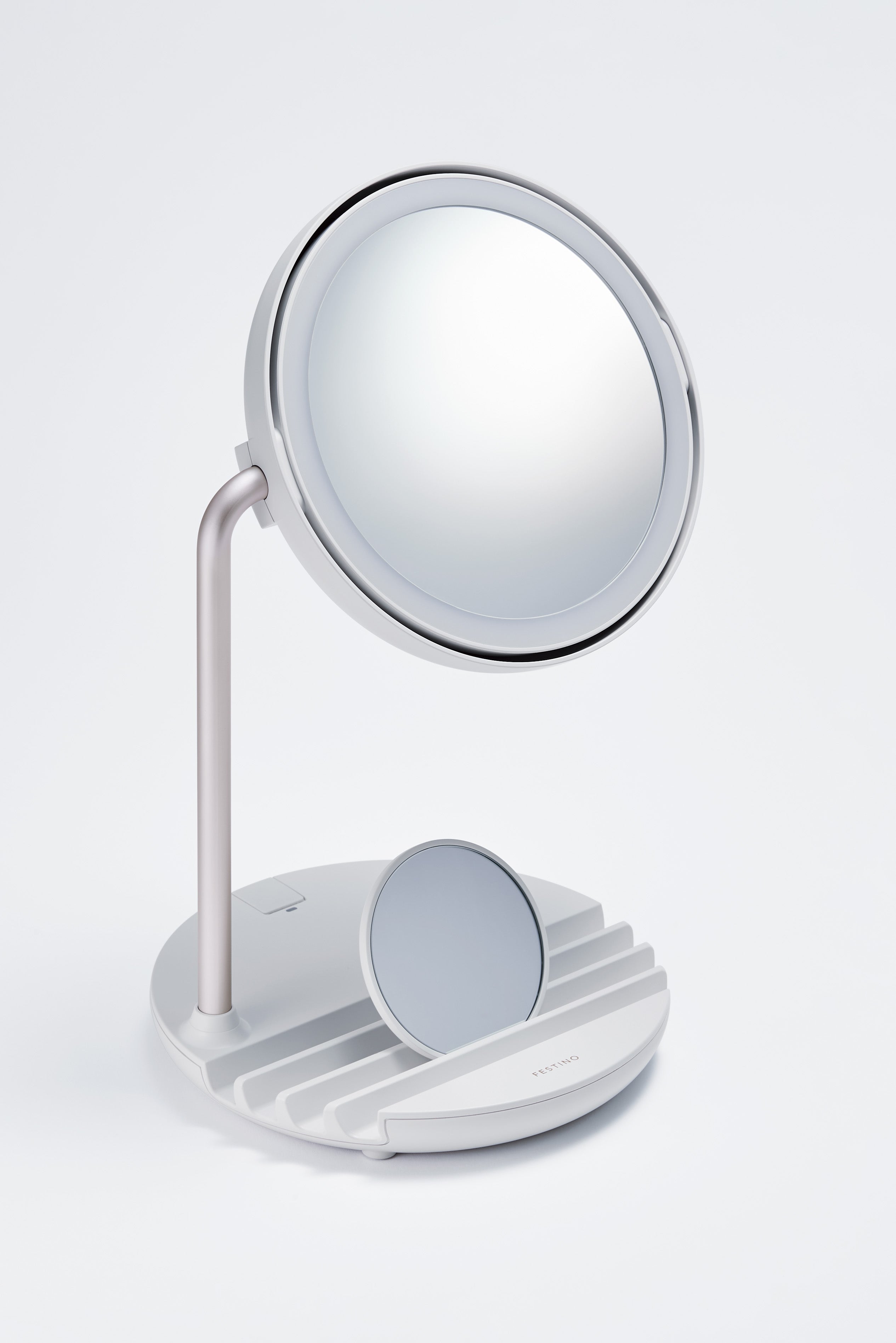 Festino LED補光風扇化妝鏡 SMHB-032-WH