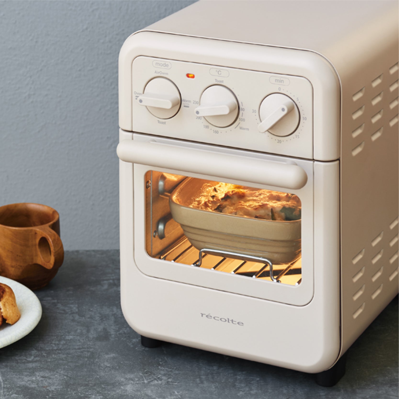 récolte Air Oven Toaster RFT-1-(R)/(W)